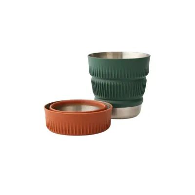 Чашка складна Sea to Summit Detour Stainless Steel Collapsible Mug, Bombay Brown (STS ACK039031-050303) - 2 - Robinzon.ua