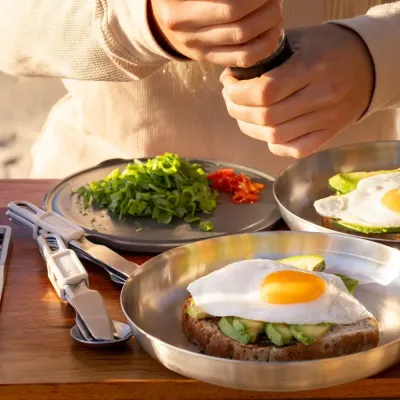 Набор столовых приборов (нож, вилка, ложка) Sea to Summit Detour Stainless Steel Cutlery Set (STS ACK036021-121801) - 4 - Robinzon.ua