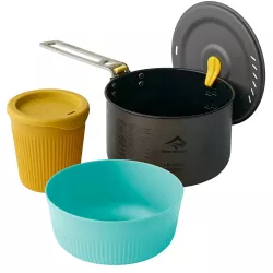 Набір посуду Sea to Summit Frontier UL One Pot Cook Set S, на 1 персону (STS ACK027031-122104) - Robinzon.ua