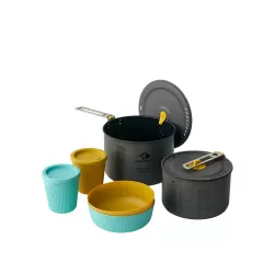 Набір посуду Sea to Summit Frontier UL Two Pot Cook Set, 6 предметів, на 2 персони (STS ACK027031-122103) - Robinzon.ua