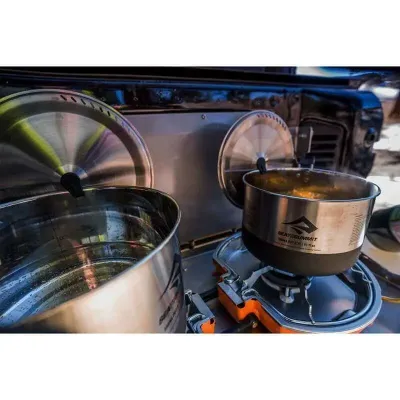 Каструля з розкладною ручкою Sigma Pot Black/Siver, 2700 мл від Sea to Summit (STS APOTSIG2.7L) - 3 - Robinzon.ua