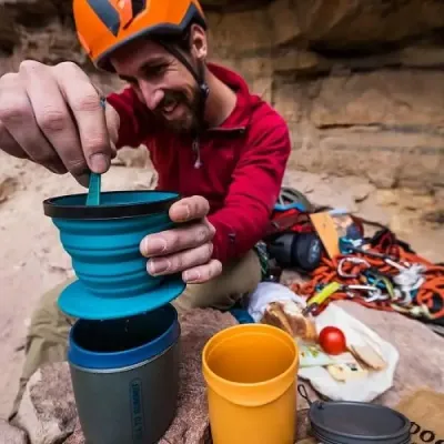 Фільтр для кави X-Brew Coffee Dripper, Charcoal від Sea to Summit (STS AXBREWCH) - 8 - Robinzon.ua