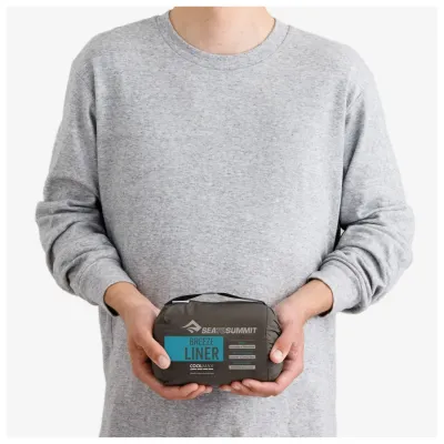 Вкладиш в спальник Sea to Summit Breeze Sleeping Bag Liner, Insect Shield - Rectangular w/ Pillow Sleeve, Turkish Tile Blue (STS ASL031081-251608) - 2 - Robinzon.ua