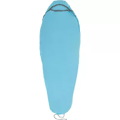 Вкладиш в спальник Sea to Summit Breeze Sleeping Bag Liner, Mummy w/ Drawcord - Compact, Blue Atoll (STS ASL031081-190202) - Robinzon.ua