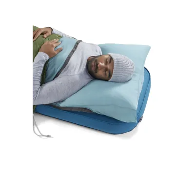 Вкладиш в спальник Sea to Summit Comfort Blend Sleeping Bag Liner, Rectangular w/ Pillow Sleeve, Aqua Sea Blue (STS ASL032071-250201) - 4 - Robinzon.ua