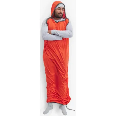 Вкладыш в спальник Sea to Summit Reactor Extreme Sleeping Bag Liner, Spicy Orange, Compact, Mummy w/ Drawcord, 177 см (STS ASL031071-190802) - 5 - Robinzon.ua
