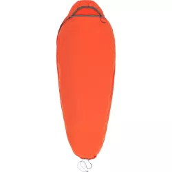 Вкладиш в спальник Sea to Summit Reactor Extreme Sleeping Bag Liner, Spicy Orange, Compact, Mummy w/ Drawcord, 177 см (STS ASL031071-190802) - Robinzon.ua