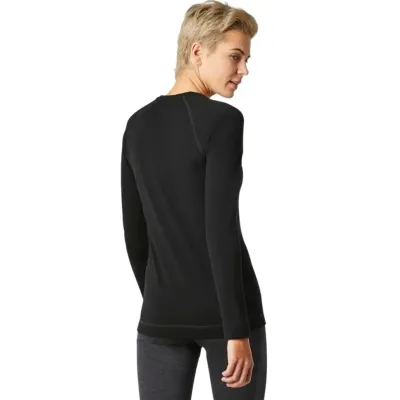 Жіноча кофта Smartwool Women's Merino 250 Baselayer Crew Boxed, Capri Blue Heather, р.M (SW SW016370.382-M) - 3 - Robinzon.ua