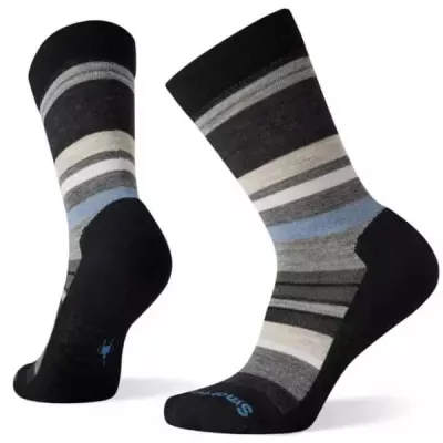 Шкарпетки жіночі Smartwool Wm's Saturnspher, Black/Ash, р.S (SW SW725.G97-S) - Robinzon.ua