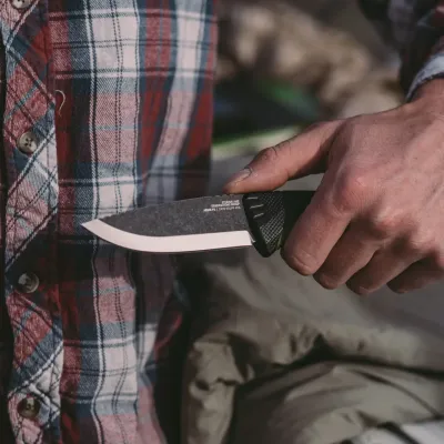 Нож SOG Aegis FX (в коробці), Black/Moss Green (SOG 17-41-04-57) - 8 - Robinzon.ua