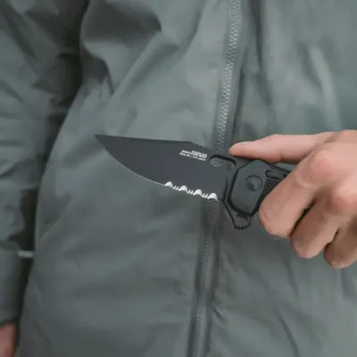 Нож Раскладной SOG SEAL XR, Partially Serrated (SOG 12-21-05-57) - 6 - Robinzon.ua