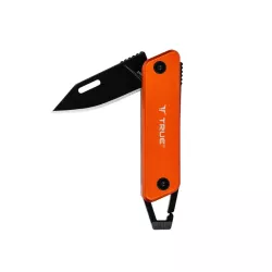 Розкладний туристичний ніж True Utility Modern Keychain Knife, Orange/Natralock (TR TU7061N) - Robinzon.ua