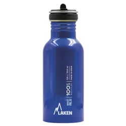Бутылка для воды LAKEN Basic Alu Bottle 0,6L Синий - Robinzon.ua