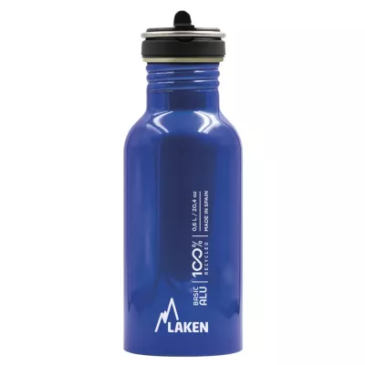 Бутылка для воды LAKEN Basic Alu Bottle 0,6L Синий - Robinzon.ua