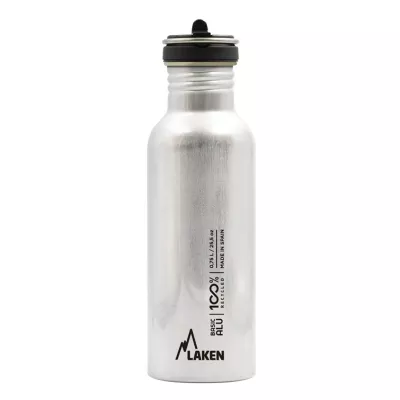 Бутылка для воды LAKEN Basic Alu Bottle 0,75L Стальной - Robinzon.ua