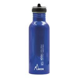 Бутылка для воды LAKEN Basic Alu Bottle 0,75L Синий - Robinzon.ua