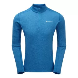 Футболка MONTANE Dart Zip Neck Синий S - Robinzon.ua