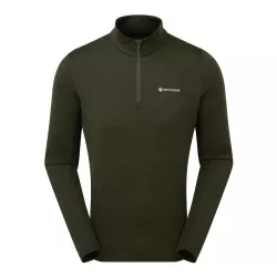 Футболка MONTANE Dart Zip Neck Зелений XL - Robinzon.ua