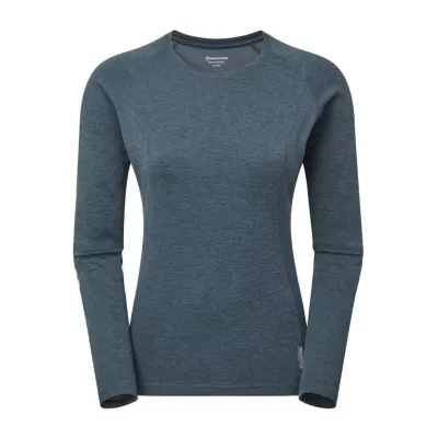 Футболка MONTANE Female Dart Long Sleeve T-Shirt Синий L/14/40 - Robinzon.ua