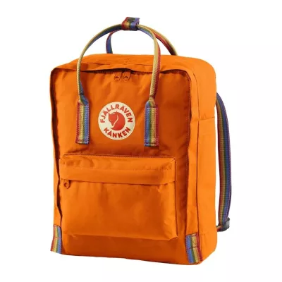 Рюкзак FJALLRAVEN Kanken Rainbow Mini Оранжевый - Robinzon.ua