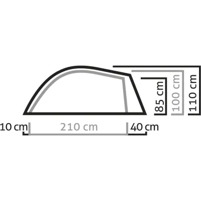 Намет Salewa LITETREK PRO II 5617 4745 - UNI - серая - 6 - Robinzon.ua