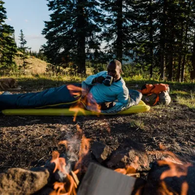 Спальник Big Agnes Anthracite 20 (FireLine Pro Recycled) Long slate - Left Zip - 5 - Robinzon.ua