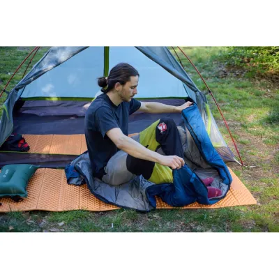 Спальник Trimm TRAVEL mid. blue - 195 R - синій - 4 - Robinzon.ua