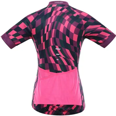 Футболка Alpine Pro SAGENA LTSA971 452PB - M - розовый/фиолетовый - 3 - Robinzon.ua