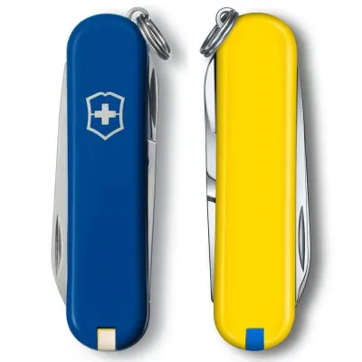 Складаний ніж Victorinox CLASSIC SD UKRAINE 06223.2.8 - 1 - Robinzon.ua