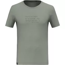 Футболка мужская Salewa EAGLE POEM DRY T-SHIRT M 28912 5130 - 54/2X - серый - Robinzon.ua