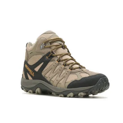 Ботинки мужские Merrell ACCENTOR 3 MID WP pecan - 44.5 - коричневый/бежевый - 2 - Robinzon.ua