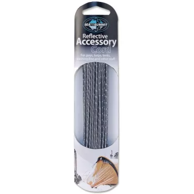 Паракорд світловідбиваючий Reflective Accessory Cord Black, 10 м x 1.8 мм від Sea to Summit (STS ARC10M) - Robinzon.ua