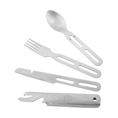 Набір столового приладдя Tatonka Cutlery Set II, Silver (TAT 4125.000) - Robinzon.ua