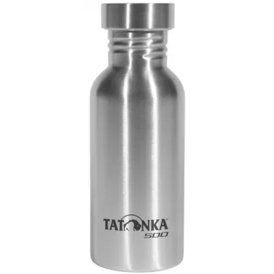 Фляга Tatonka Steel Bottle Premium, Polished, 0,5L (TAT 4190.000) - Robinzon.ua