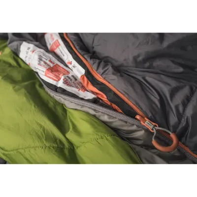 Спальний мішок Pinguin Micra (6/1°C), 195 см - Right Zip, Green (PNG 230444) 2020 - 1 - Robinzon.ua