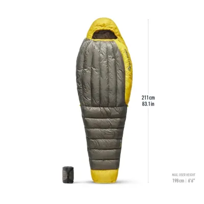 Спальний мішок Sea to Summit Spark -1C/30F Long, Beluga Black (STS ASL041072-210104) - 7 - Robinzon.ua