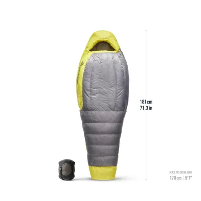 Спальний мішок жіночий Sea to Summit Spark Women's 7C/45F Regular, Pewter Grey (STS ASL041071-331701) - 3 - Robinzon.ua