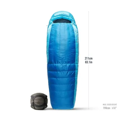 Спальний мішок Sea to Summit Trek -1C/30F Long, Snorkel Blue (STS ASL041172-210202) - 8 - Robinzon.ua