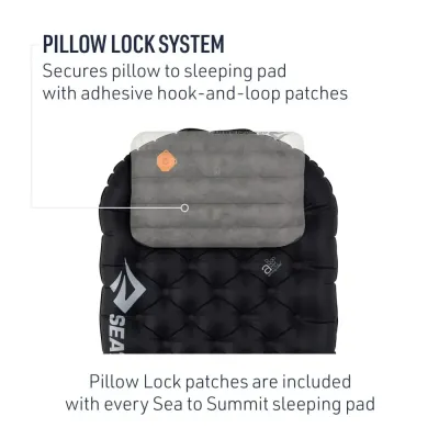 Килимок надувний Ether Light XT Extreme Mat від Sea To Summit, Black/Orange, Rectangular Large, 201 x 64 х 10см (STS AMELXTEXMRL) - 2 - Robinzon.ua