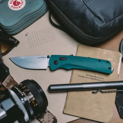 Розкладний ніж SOG Flash AT, Petrol Green/Satin (SOG 11-18-13-41) - 8 - Robinzon.ua