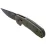 Розкладний ніж SOG TAC XR, OD Green/Straight Edge (SOG 12-38-02--41) - 5 - Robinzon.ua