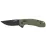 Складной нож SOG TAC XR, OD Green/Straight Edge (SOG 12-38-02--41) - Robinzon.ua