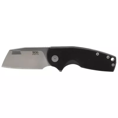 Розкладний ніж SOG Stout FLK, Black/Stonewash (SOG 14-03-12-57) - Robinzon.ua