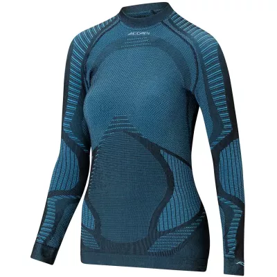 Термофутболка с длинным рукавом женская Accapi XPerience, Black/Turquoise, XL/XXL (ACC XА811.9946-X2X) - Robinzon.ua