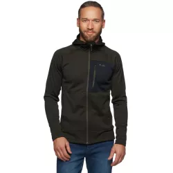 Мужская флисовая кофта с рукавом реглан Black Diamond M Factor Hoody, Cypress, L (BD 7440403021LRG1) - Robinzon.ua