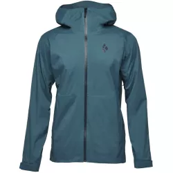 Куртка чоловіча Black Diamond M Stormline Strech Rain Shell Creek Blue, L (BD CDT04064LRG1) - Robinzon.ua