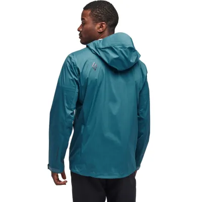 Куртка чоловіча Black Diamond M Stormline Strech Rain Shell Creek Blue, L (BD CDT04064LRG1) - 4 - Robinzon.ua