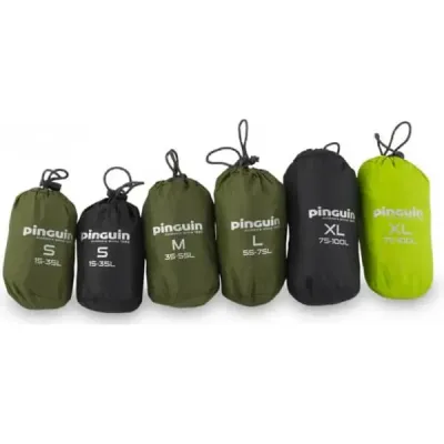 Чохол від дощу Pinguin Raincover 2020, 35-55 л, Black, р. M (PNG 356298) - 5 - Robinzon.ua