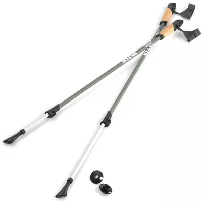 Палиці для скандинавської ходьби Silva Walking Poles Aluminum Cork, 104-140 см, Grey (SLV 38123) - Robinzon.ua