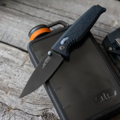 Розкладний ніж SOG Altair XR, Squid Ink Black/Stone Blue (SOG 12-79-01-57) - 8 - Robinzon.ua